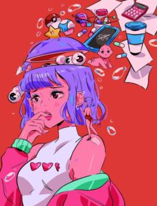 Bubble Gum Static